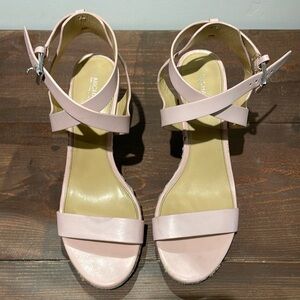 Michael Kors Pink Wedges - Women’s size 9